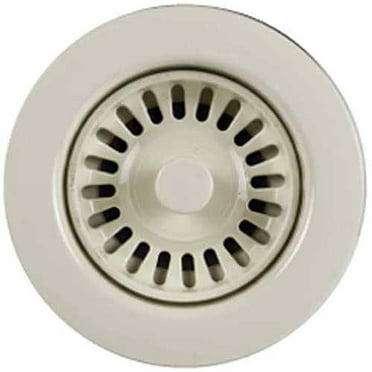 Keeney PP820-26 PlumPak Replacement Sink Basket Strainer With Adjustable Post Plastic White Keeney Manufacturing 